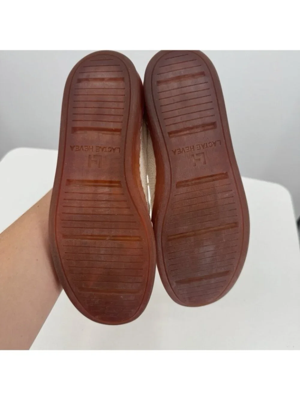 Everlane Tread Bare Sneaker size 6 Women's in Canvas Natural Lace-up Shoes